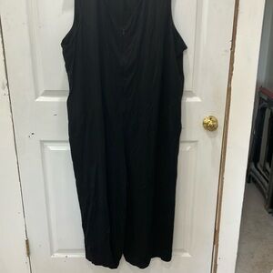 Marla wynne Elegant Black Sleeveless Jumpsuit